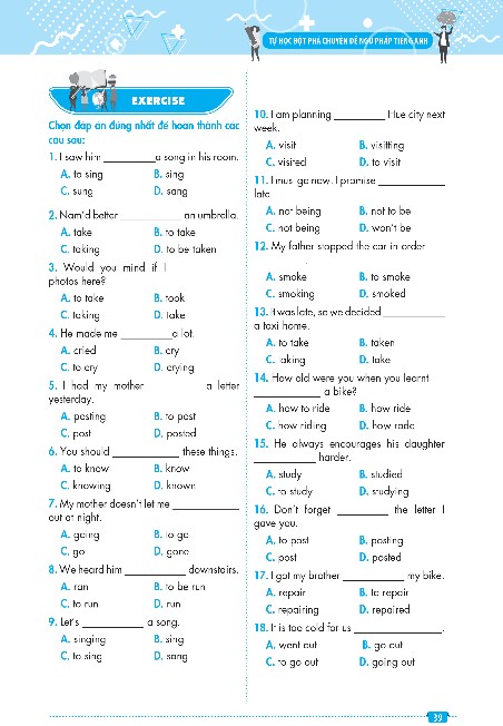 Tự Học Đột Phá Tiếng Anh Chuyên Đề Ngữ Pháp (Tái Bản)