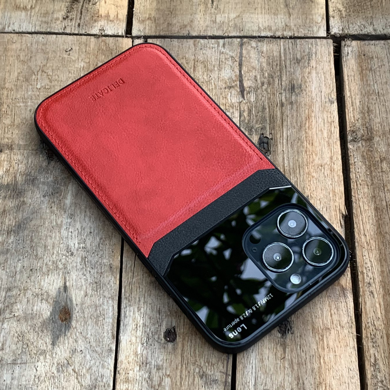 Ốp lưng da thời trang kết hợp MICA dành cho iPhone 13 / 13 Pro / 13 Pro Max / 13 Mini - Hàng nhập khẩu