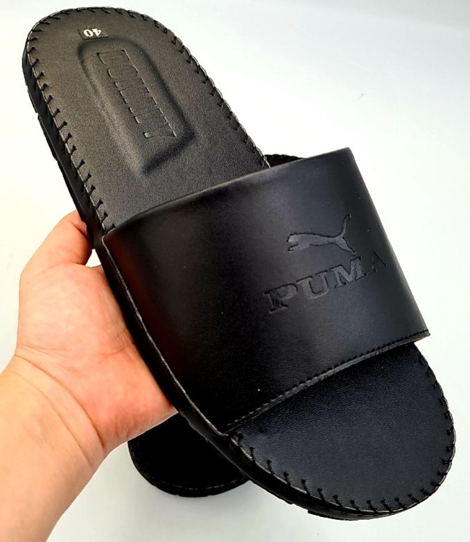 Dép quai ngang nam thời trang,may full quai chắc chắn DONAVYPUMA 