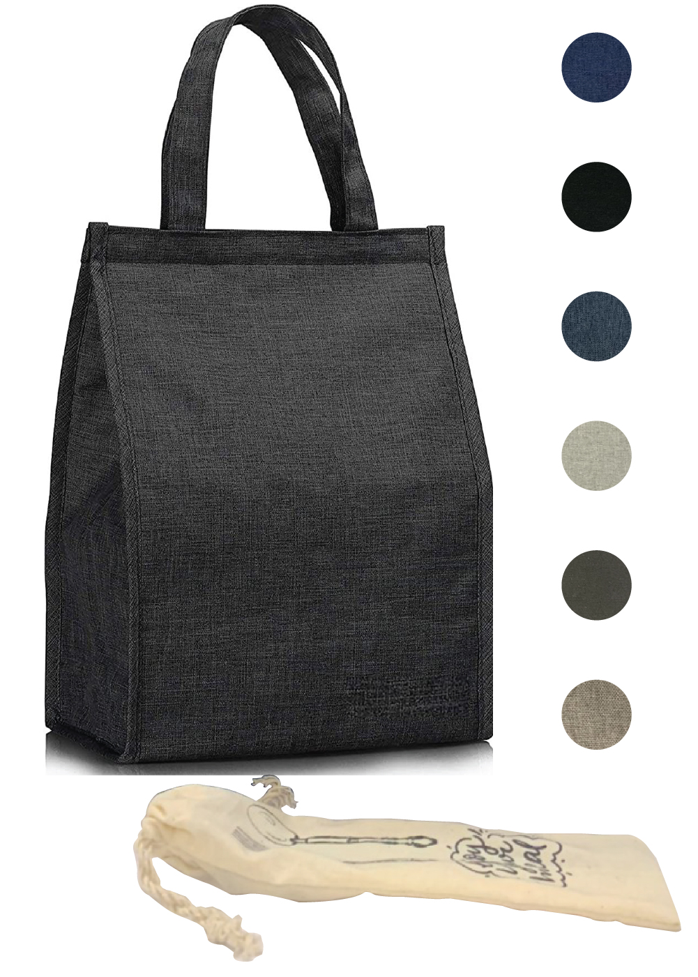 Túi đựng hộp cơm có nhiều màu sắc lựa chọn