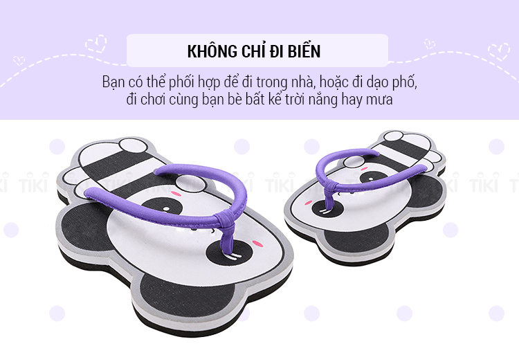 Dép Đi Trong Nhà Hình Gấu Trúc Panda Cute Thời Trang  LLP0011