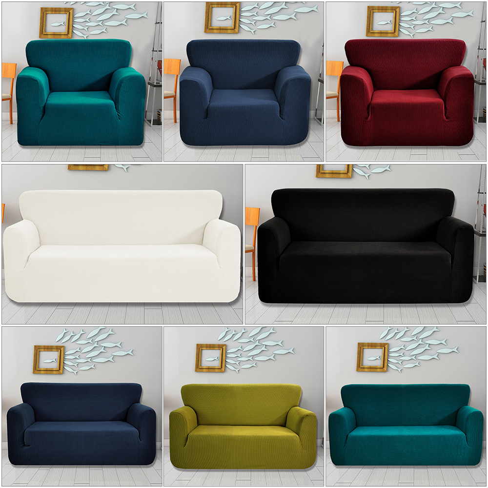 Bọc Ghế Sofa Co Dãn Vải Jacquard Xanh Đậm Bọc Ghế Sofa Co Dãn Vải Jacquard Xanh Đậm
