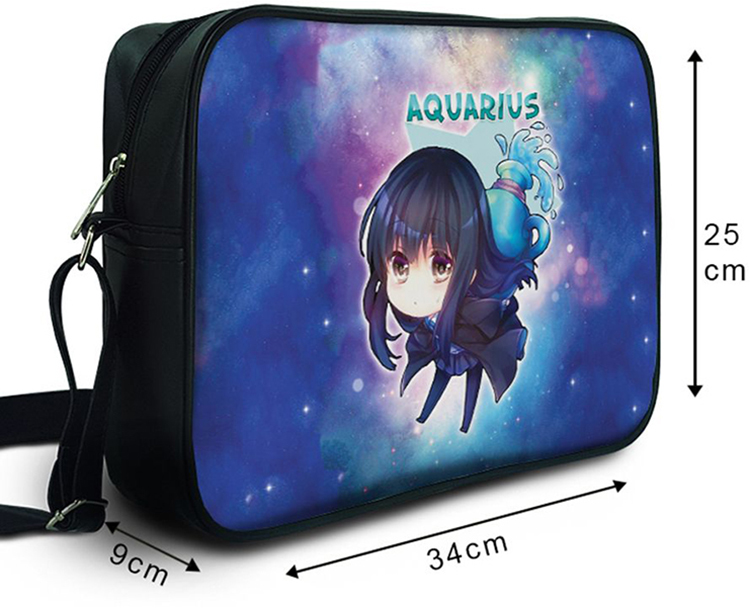 Túi Đeo Chéo Hộp Unisex Cung Bảo Bình Harry Potter - TCZC023
