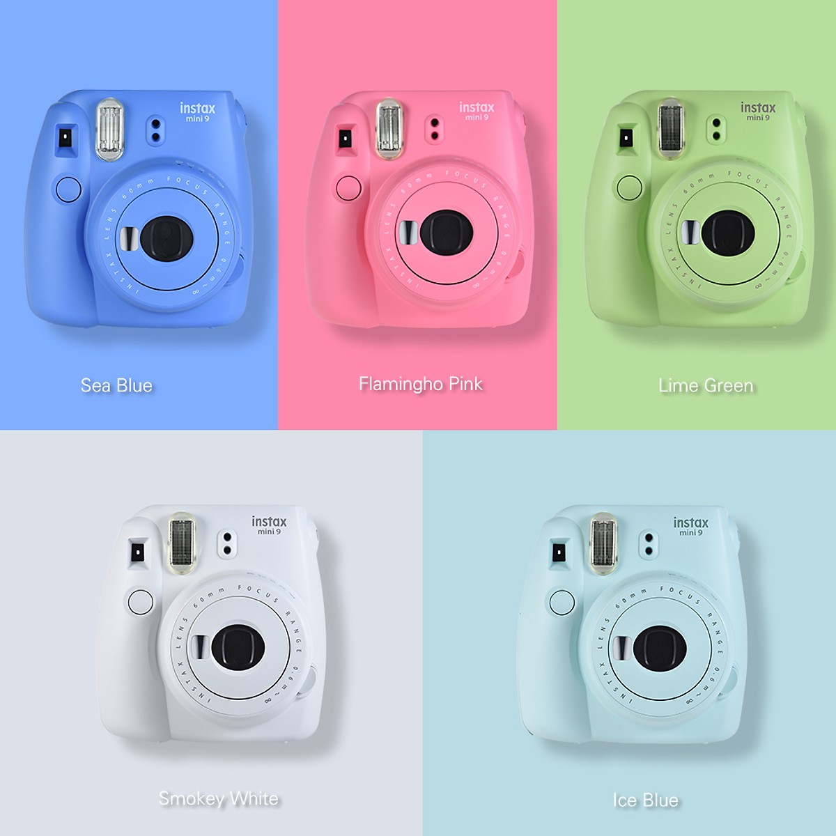 Máy Ảnh Selfie Lấy Liền Fujifilm Instax Mini 9