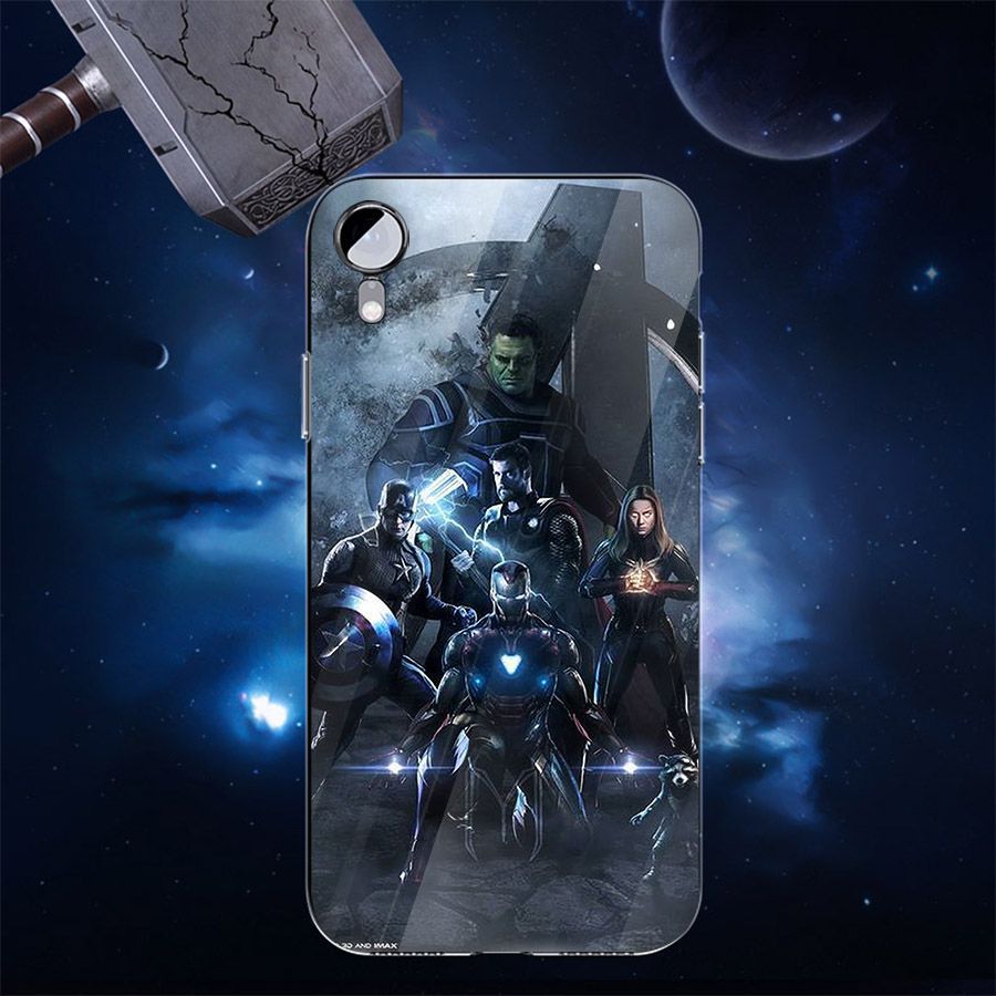 Ốp kính cường lực dành cho điện thoại Oppo NEO 7/A33 - NEO 9S/A39 - Biệt đội siêu anh hùng - bdsah005