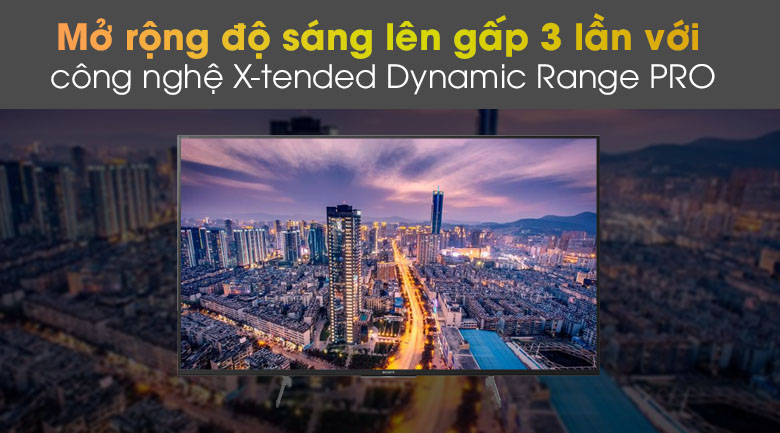 Smart Tivi Sony 55 inch 4K UHD KD-55X7000G - Hàng Chính Hãng