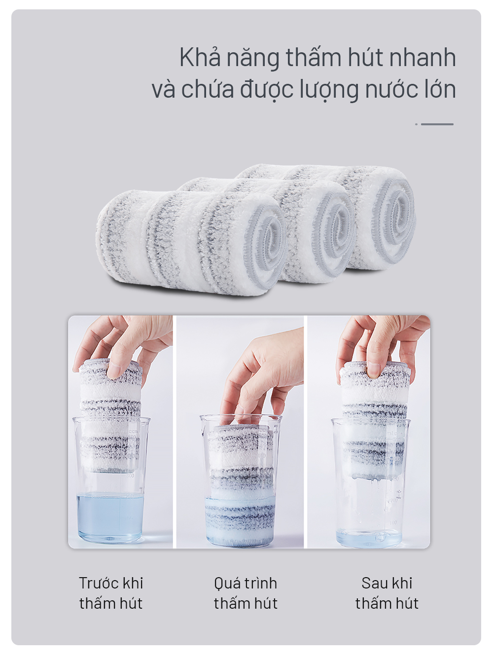 Combo 2 Miếng Lau Nhà Parroti ProMAX - Kích Thước 38 x12 CM