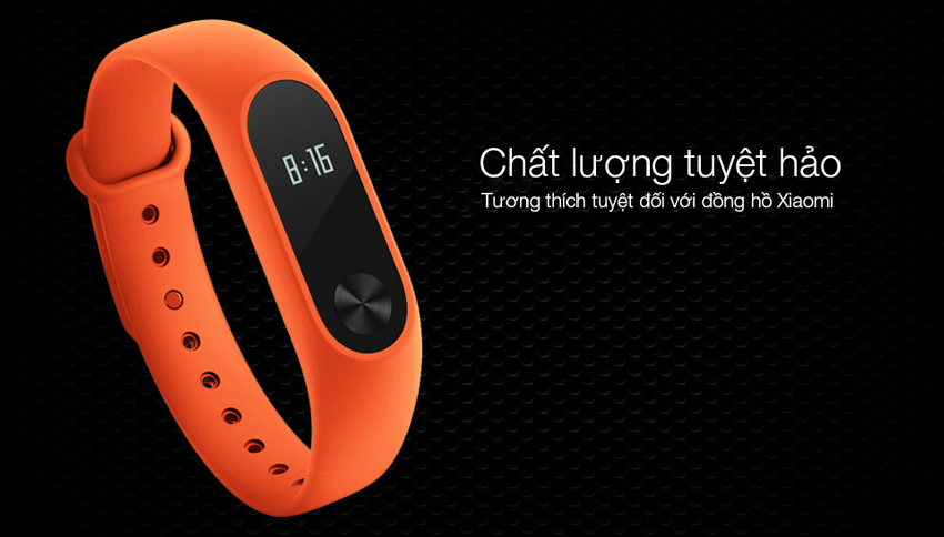 Dây đeo thay thế vòng đeo tay thông minh Xiaomi Mi Band 2 - Hàng chính hãng