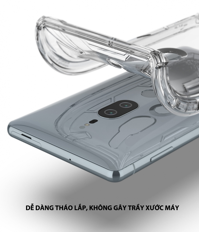 Ốp lưng Sony Xperia XZ2 Premium Ringke Air X