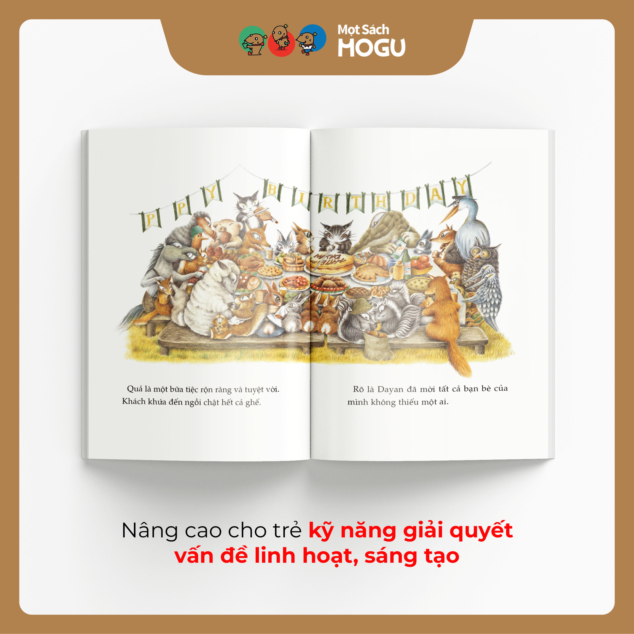 Truyện Ehon bé 3-4-5 tuổi - Bộ Dayan 4 cuốn