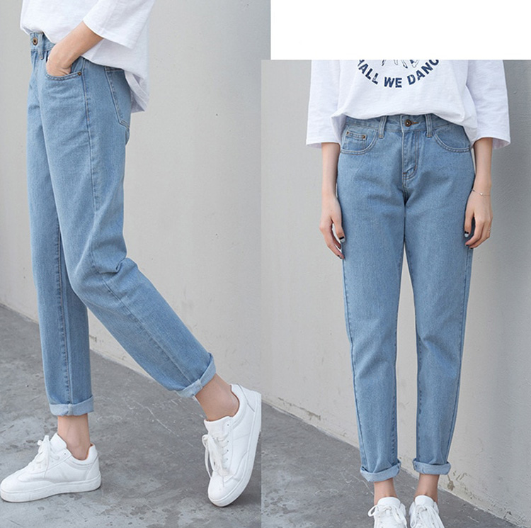 Quần Baggy Nữ Trơn Form Đứng