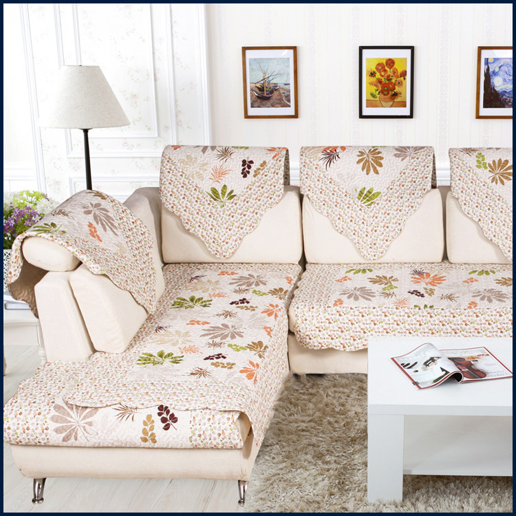 Bộ Phủ Sofa Hình Chiếc Lá Green Reed