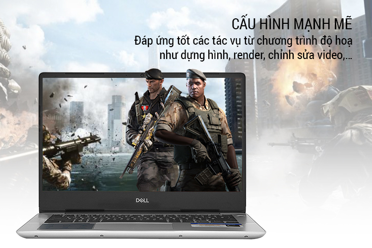 Laptop Dell Inspiron 5480 N5480B Core i5-8265U/ Win10 + Office365 (14 FHD) - Hàng Chính Hãng