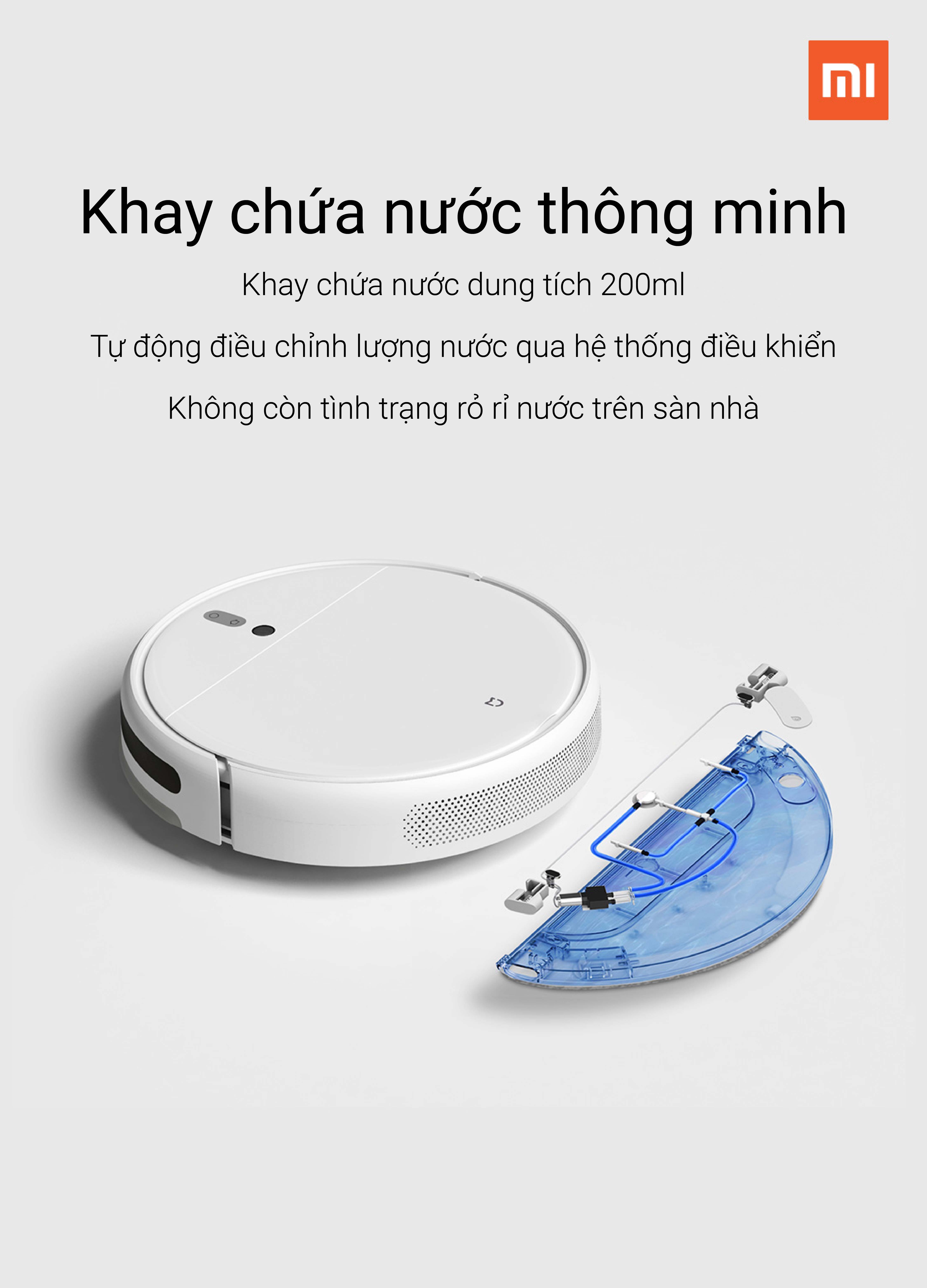 Robot Hút Bụi, Lau Nhà Thông Minh Xiaomi SKV4093GL - Hàng chính hãng