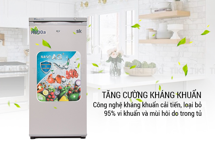 Tủ đông đứng 102 lít SK Sumikura - Hàng Nhập Khẩu