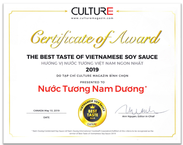 Thực Phẩm Bổ Sung Nước Tương Nam Dương Đậm Đặc (280ml)