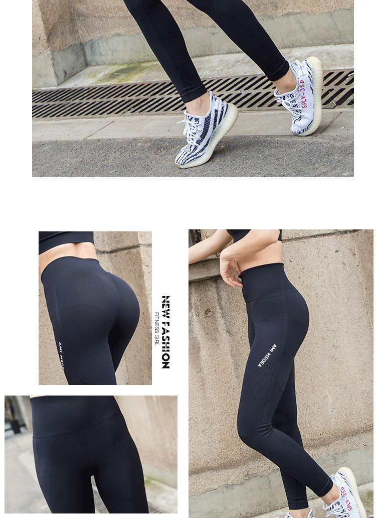 Quần legging nữ CLEACCO  tập gym, quần yoga chất vải Dệt thoáng mát , co giãn 4 chiều 