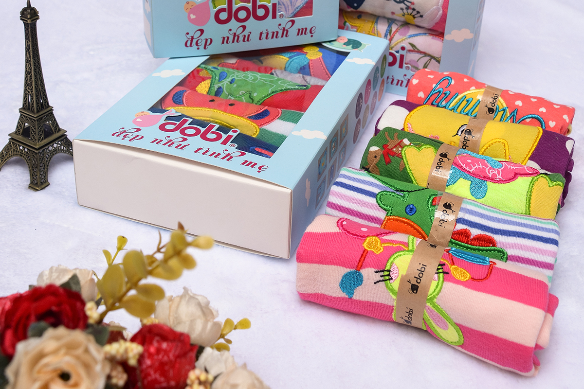 Combo 5 Body Liền Quần Tay Ngắn Bé Trai Dobi ALQ01
