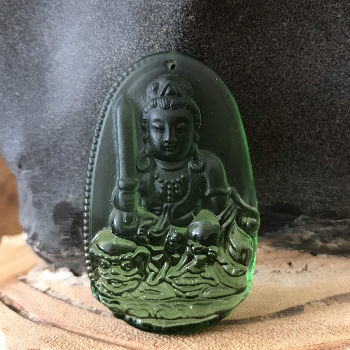 Văn Thù bồ tát lưu ly xanh