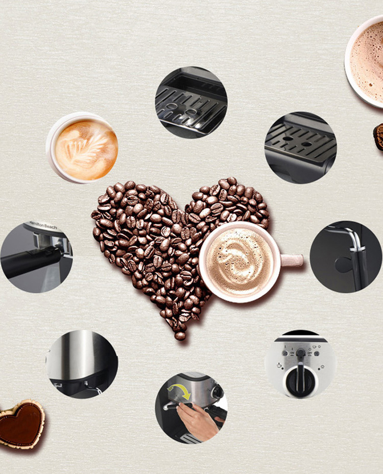 Máy Pha Cà Phê Hamilton 40791-CN