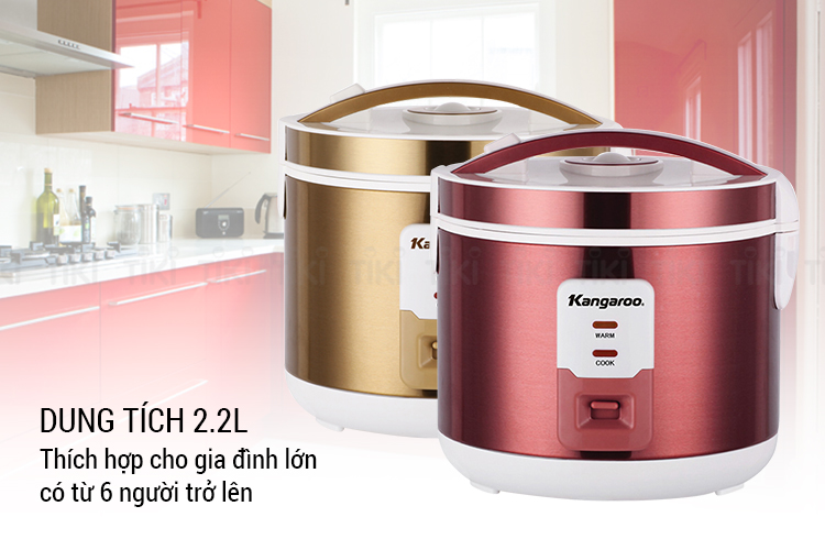 Nồi Cơm Điện 2.2L Kangaroo KG571