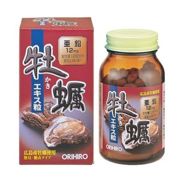 Viên uống tăng cường sinh lý nam Hàu tươi nhật bản Orihiro ( Orihiro New oyster extract tablet) 1