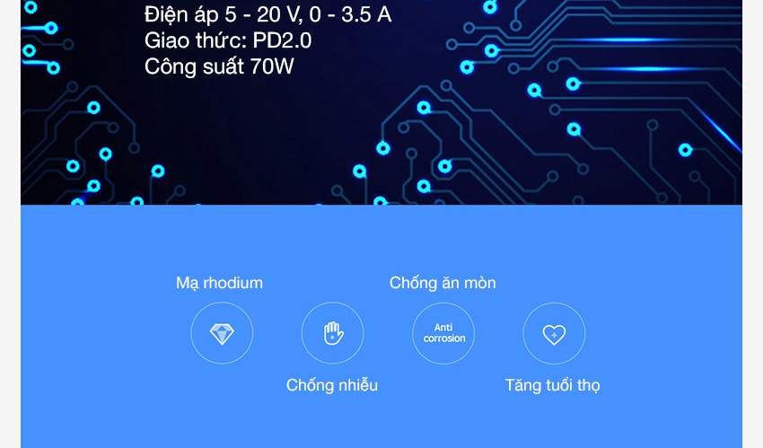 Cáp Chuyển USB Type-C To HDMI Xiaomi (Trắng) - Hàng Chính Hãng
