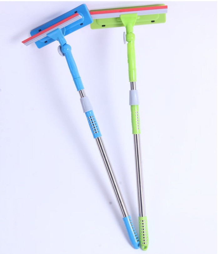 Cây Lau Kính Kéo Dài 2 trong 1 - (70 cm - 100 cm) giao màu ngẫu nhiên