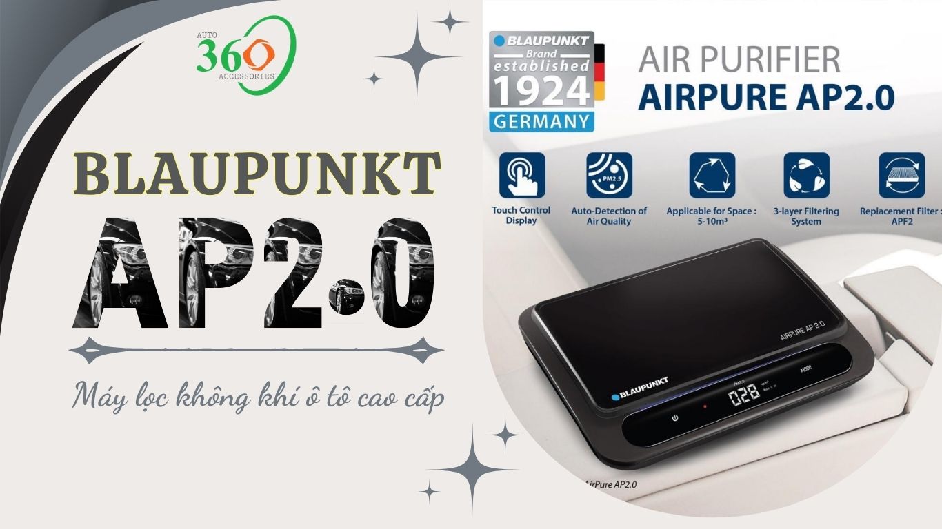 Máy lọc không khí ô tô Blaupunkt Airpure AP 2.0