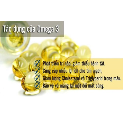 công dụng của omega 3