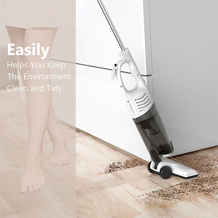 dodocool 1601 2 in 1 Corded Vacuum Cleaner Swivel Ultra Lightweight Stick Vacuum 15 KPa 800W Strong Suction Handheld - EU Plug
