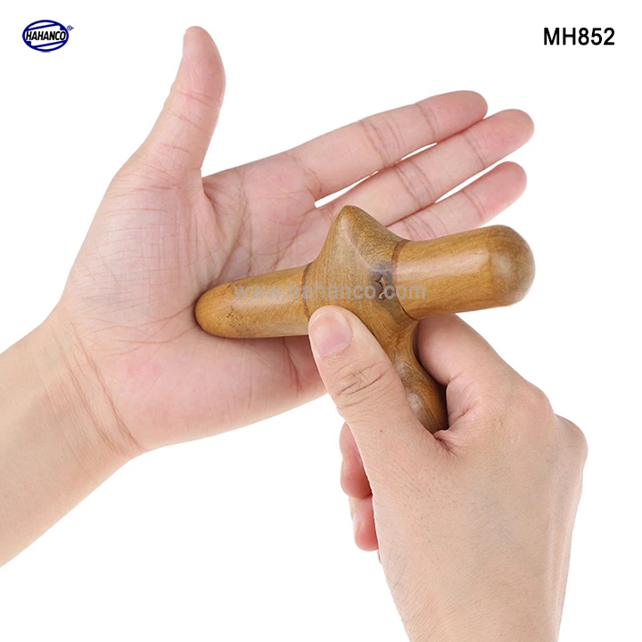 COMBO bộ 7 Dụng Cụ day ấn Huyệt Mát xa toàn thân kiểu Thái bằng gỗ Bách Xanh (MH847) Chăm sóc sức khỏe 