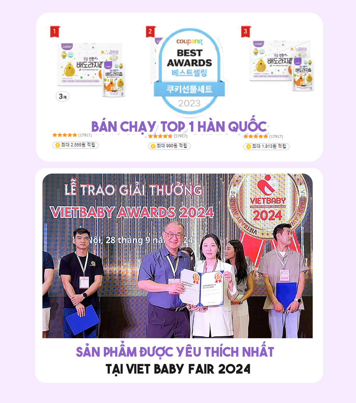 Combo 20 gói nước ép lê và rễ hoa chuông đen nguyên chất Lusol cho bé từ 6 tháng tuổi - ALADDINVINA