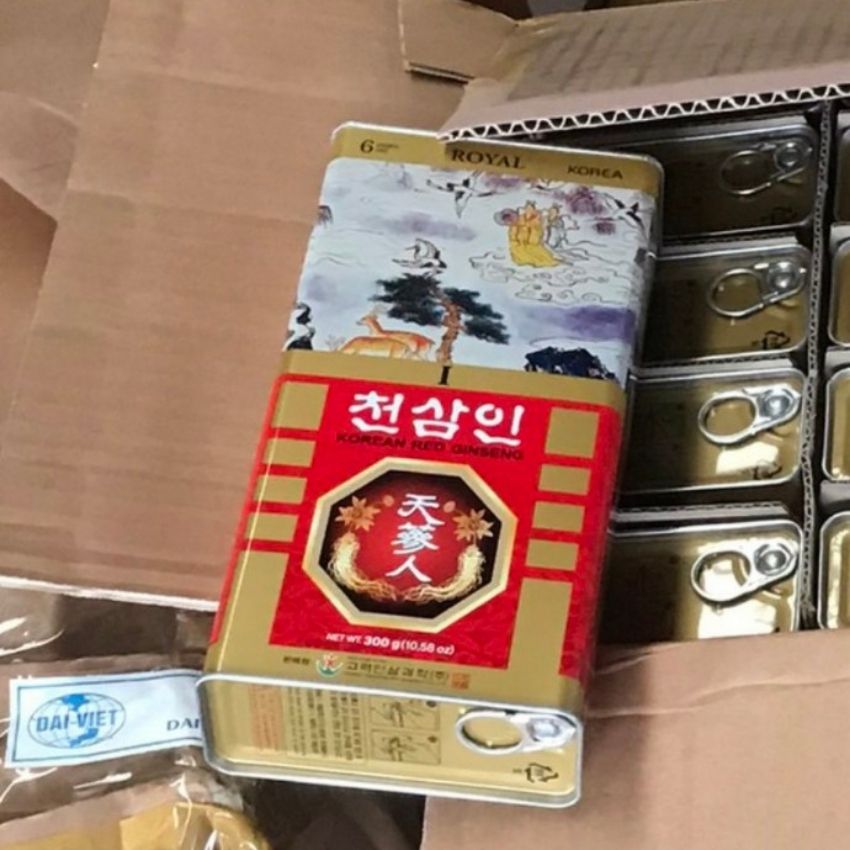 sâm củ khô Hàn quốc hộp 300g