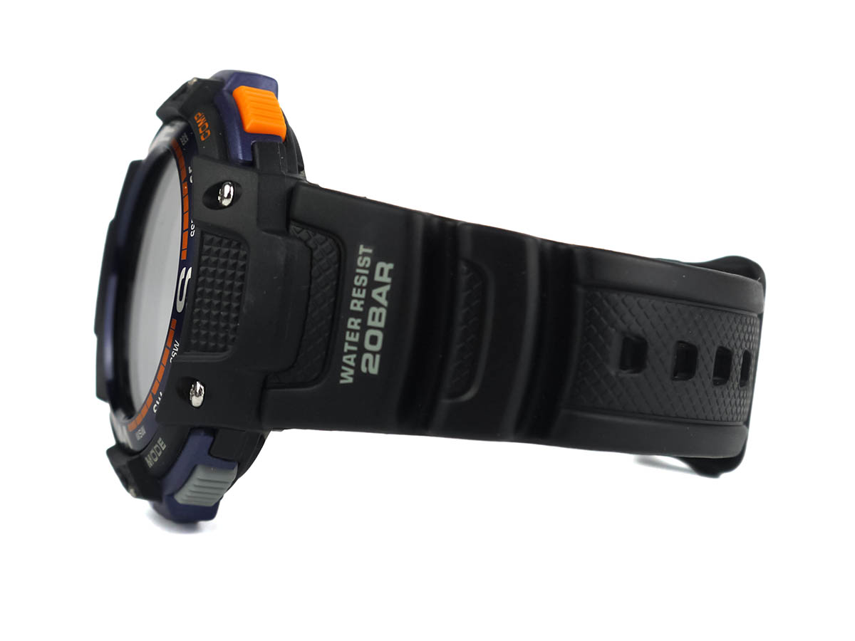 Đồng Hồ Quartz Casio Twin Sensor SGW-100-2BCF Màn Hình Kỹ Thuật Số