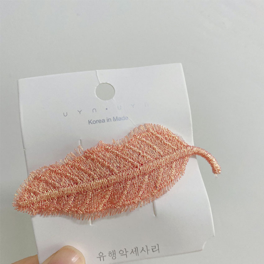Kẹp tóc mái hình lá NASI xinh xắn dễ thương kẹp tóc cute nữ