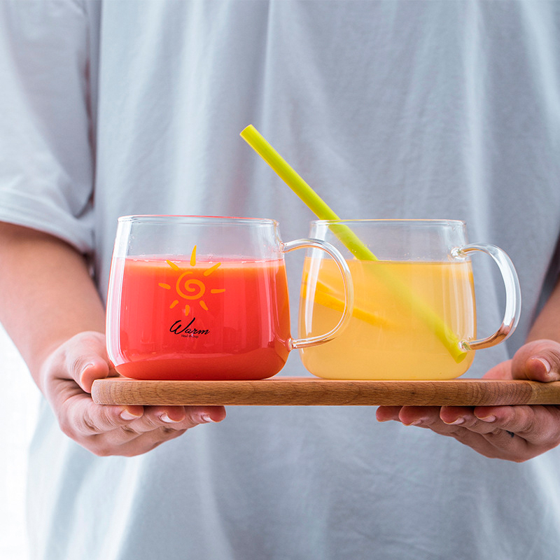 Ly thủy tinh cao cấp chịu nhiệt 450ml