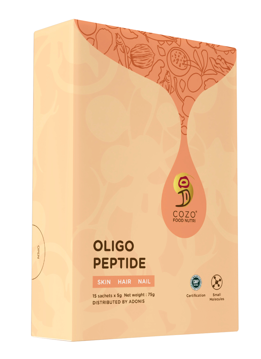 Bột Peptide COZO Oligo Peptide Giúp Tăng Cường Sản Xuất Collagen, Chống Lão Hóa, Làm Trắng Da và Dưỡng Ẩm 