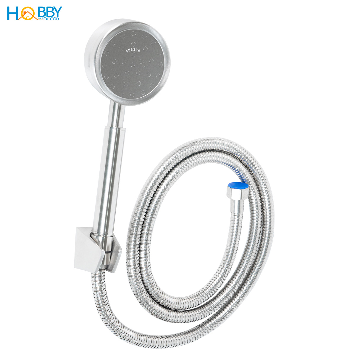 Bộ tay sen tắm hỗ trợ tăng áp inox 304 Hobby home decor BST2 dây tùy chọn