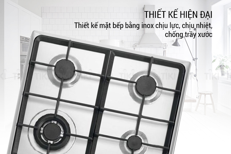 Bếp Gas Âm 4 Bếp Lofra Artes 60 HDS690 (60cm) - Hàng Chính Hãng