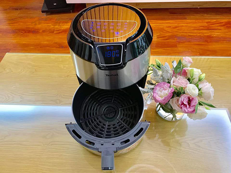 Nồi Chiên Không Dầu Tefal EY401D XL, Dung Tích 4.2 Lít - Nhập Khẩu Chính Hãng Từ Đức