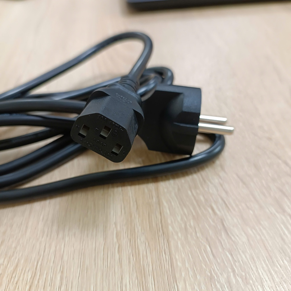 Dây nguồn dùng cho máy tính PC, màn hình máy tính, nồi cơm điện, máy in, máy chiếu và các thiết bị điện tử khác - Hàng chính hãng