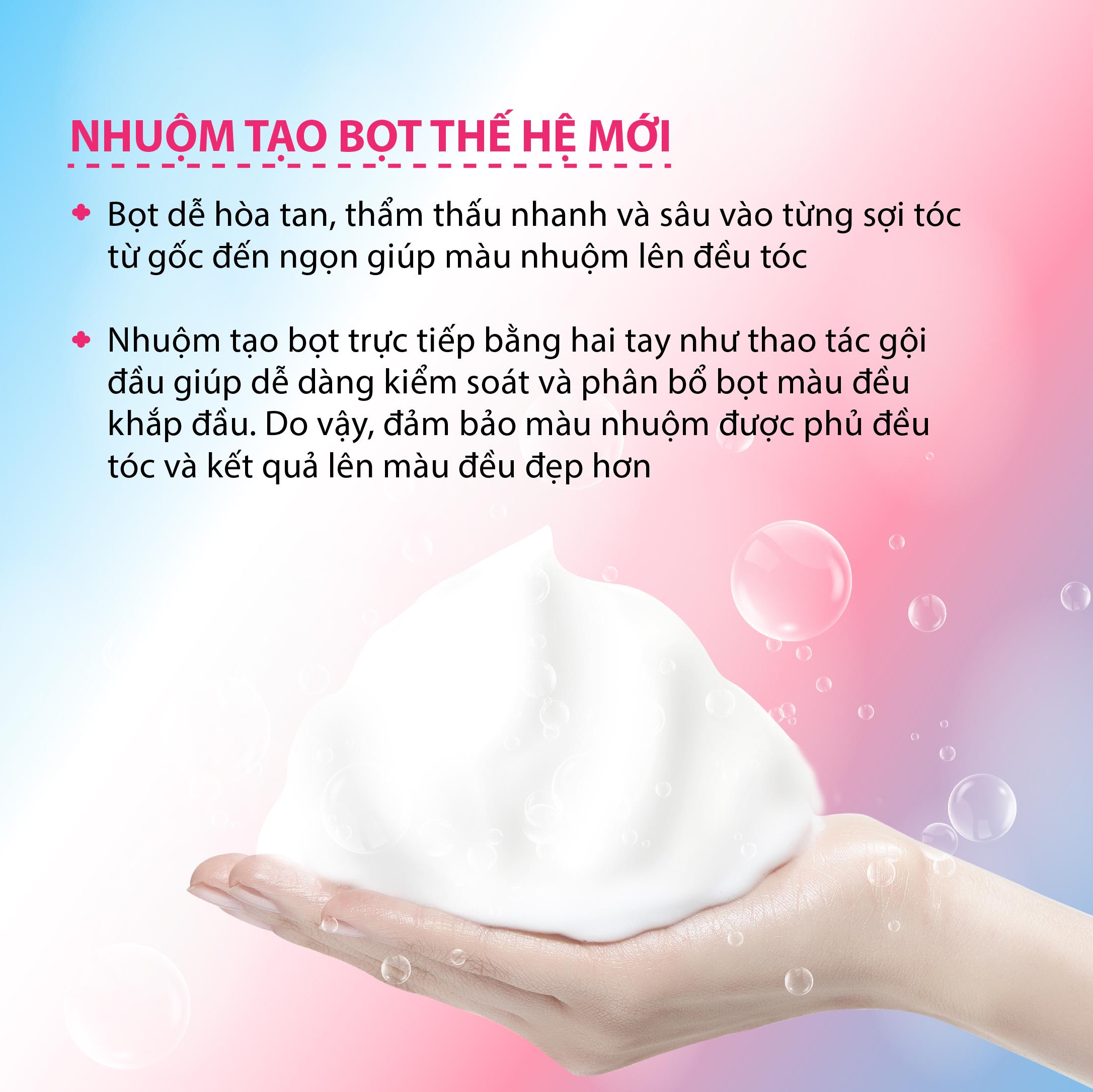 Nhuộm dưỡng tạo bọt Beautylabo