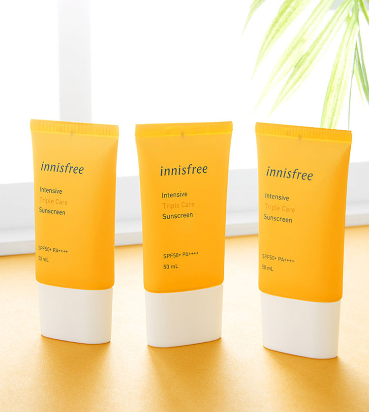 Kem Chống Nắng Lâu Trôi Làm Sáng Da Innisfree Intensive Triple Care Sunscreen SPF50+ PA++++ 50ml - 131170827