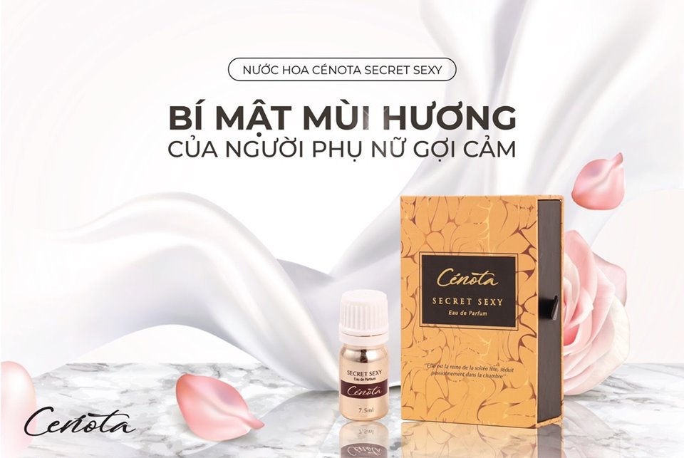 Combo Dung dịch vệ sinh Cenota - Nước hoa vùng kín Cenota Secret Sexy Chính hãng