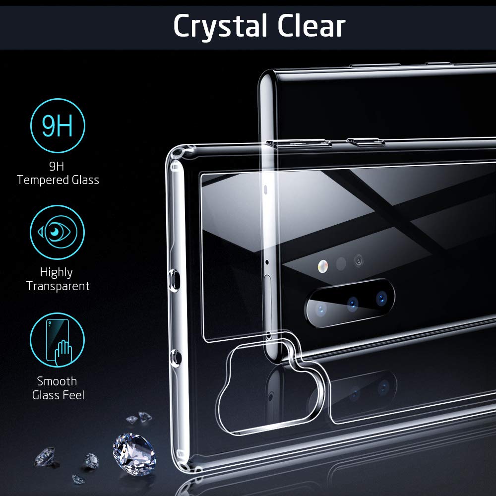 Ốp lưng Samsung Galaxy Note 10 Plus ESR Mimic Tempered Glass