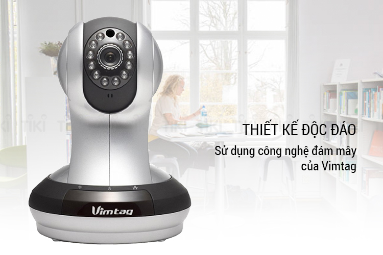 Camera IP Wifi HD720P Vimtag VT361 - Hàng Chính Hãng