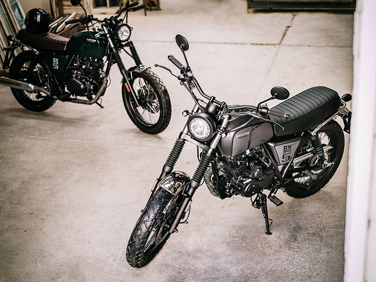 Xe Brixton Classic BX125 (Xám)