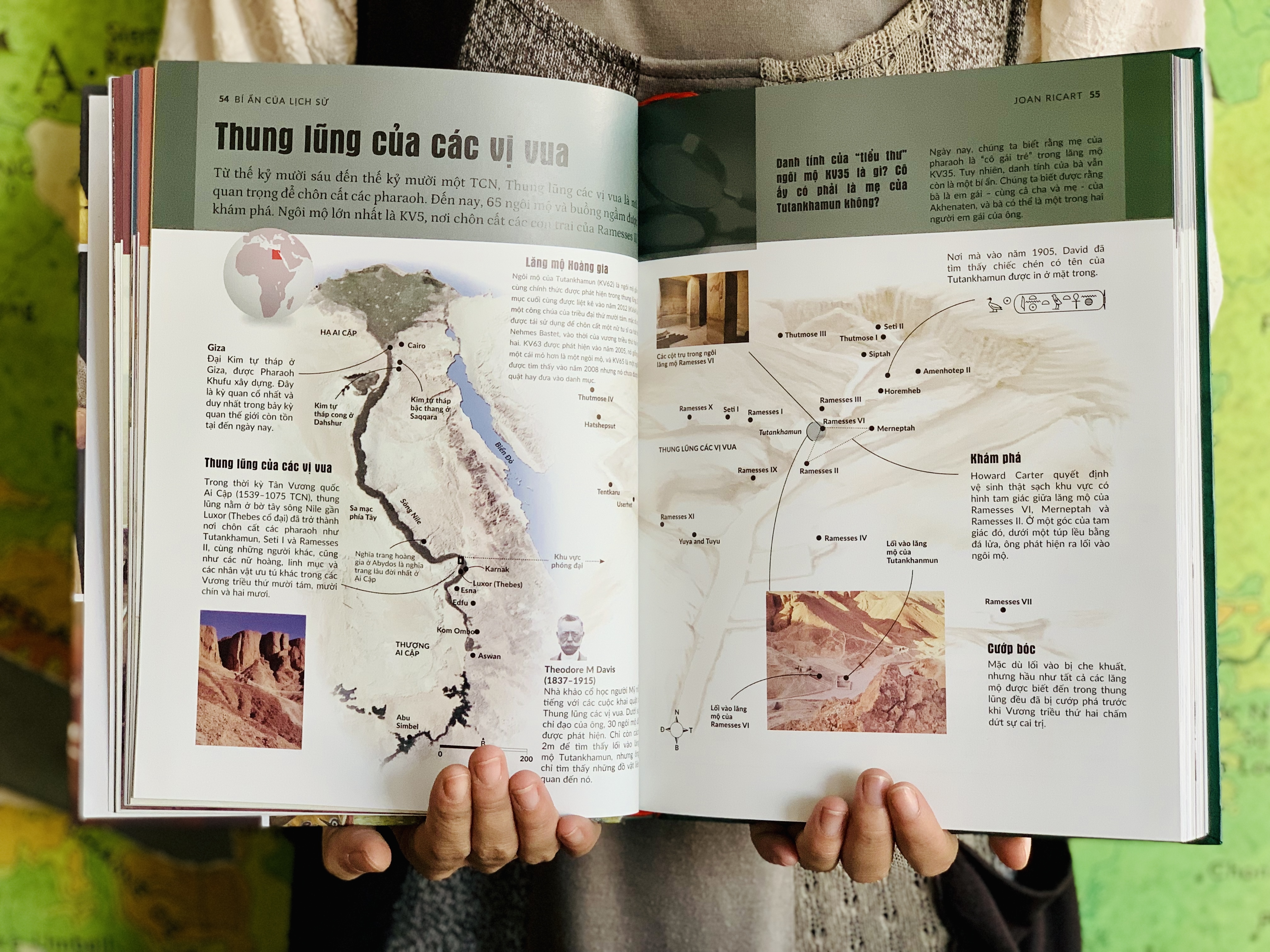 Combo 2 Cuốn Sách Bách Khoa Toàn Thư - Kỳ Quan Thế Giới, Bí Ẩn Của Lịch Sử- Tổng Hợp Kiến Thức Về Lịch Sử, Địa Lý, Du Lịch Khám Phá Thế Giới - Á Châu Books Bìa Cứng, In Màu