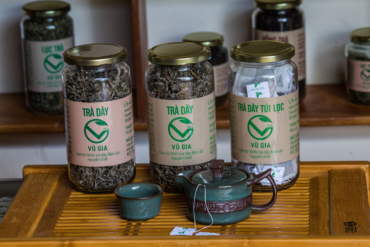 Trà Dây Túi Lọc Nguyên Chất Bảo Lộc Vũ Gia (30gói/ hộp) - Điều trị bệnh đau dạ dày, hỗ trợ tiêu hóa, ăn ngon miệng và ngủ sâu giấc.